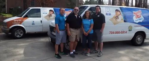 Frank and Crew at Heaven's Best Carpet Cleaning Hickory NC
